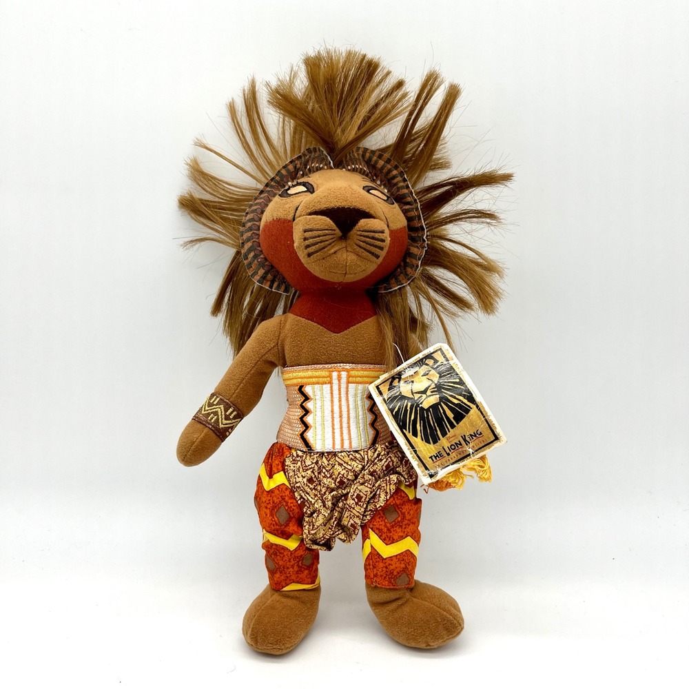 Disney The Lion King Broadway Musical Simba Plush Doll with Tags